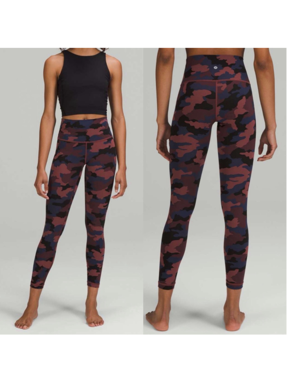 Lululemon Wunder Under High-Rise Tight 25" *Full-On Luxtreme Heritage 365 Camo 8